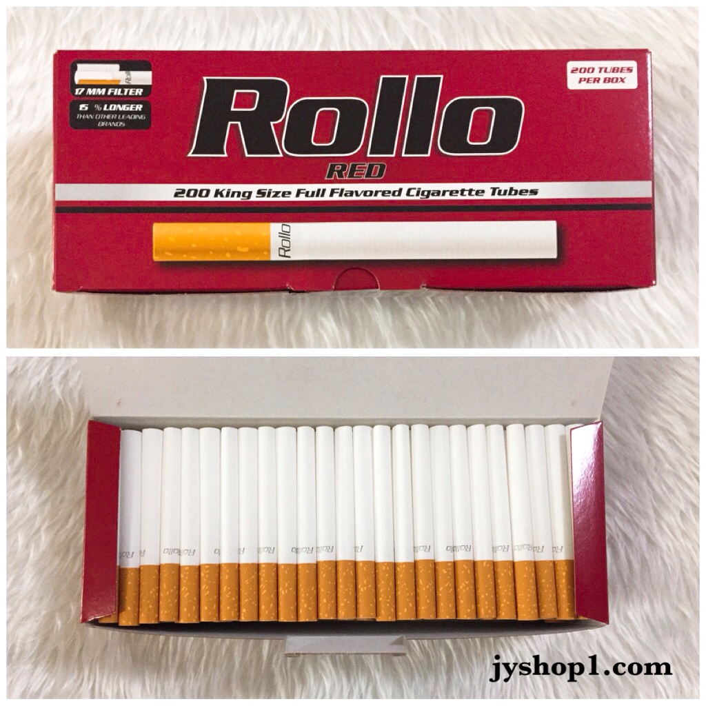 มวนบุหรี่เปล่า Rollo Red 200 ชิ้น