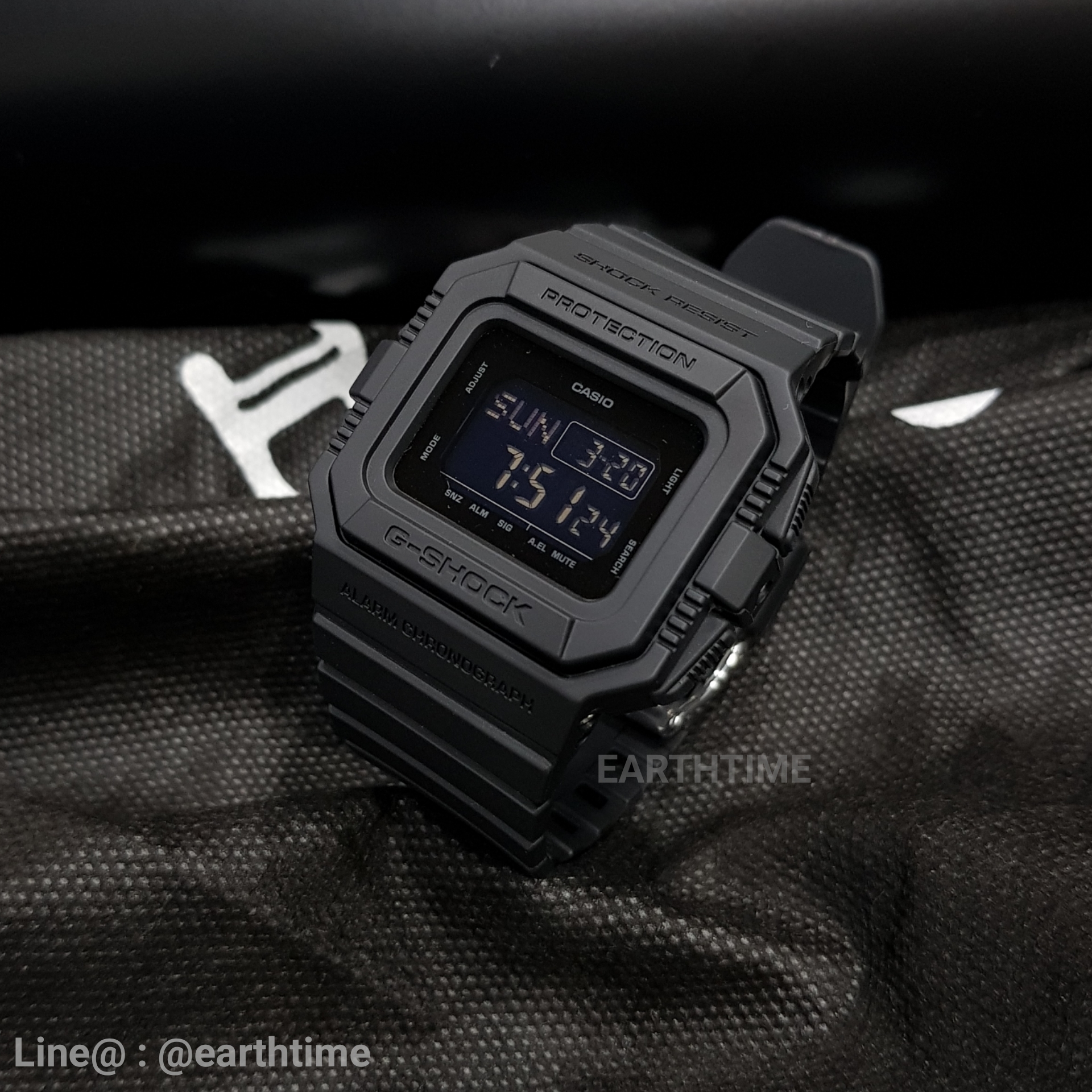 G-Shock Classic Basic Black ของใหม่แท้100% รับประกัน 1 ปี DW-D5500BB-1DR
