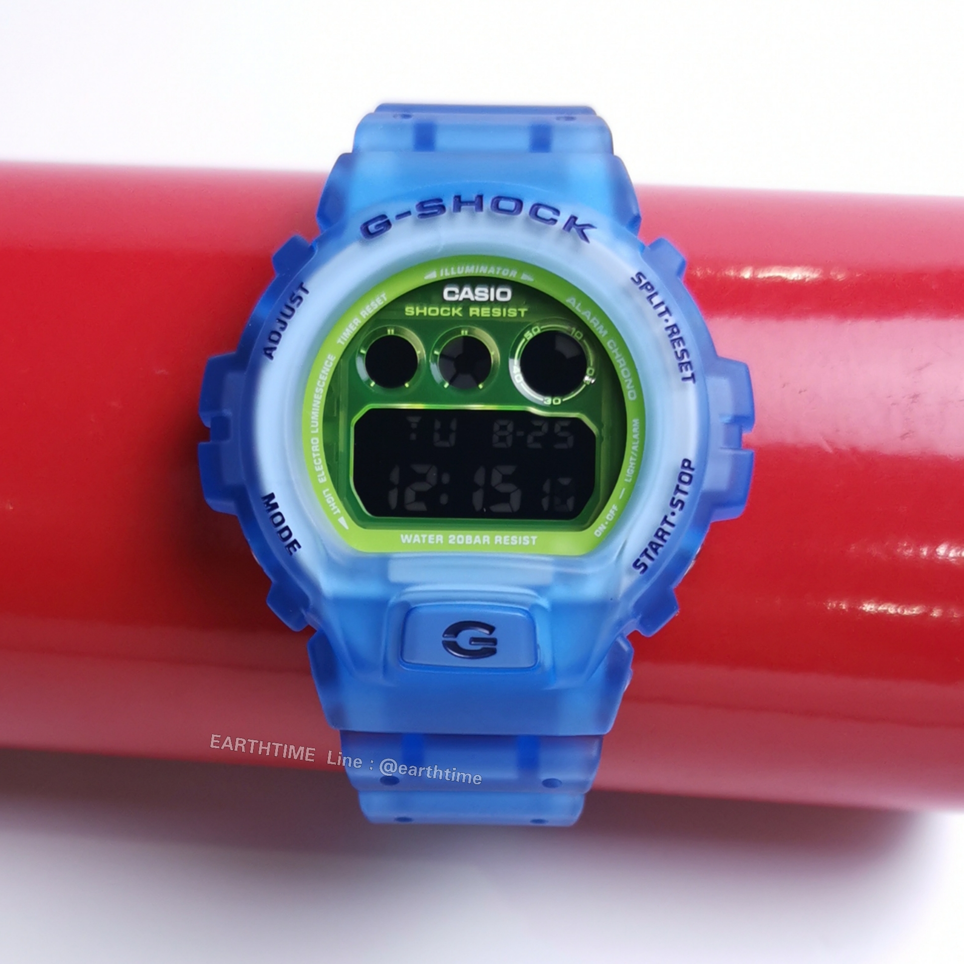 G-Shock Color Skeleton Series with Fluorescent Accents ของใหม่แท้100% รุ่น DW-6900LS-2