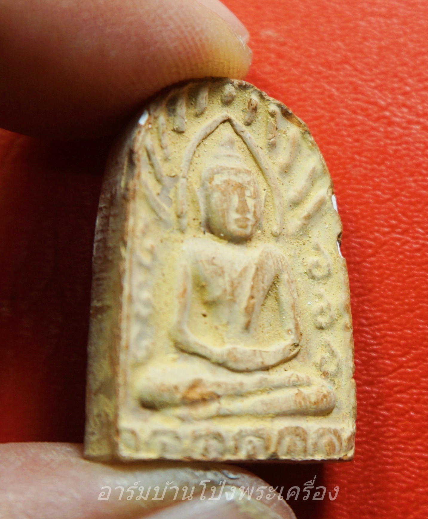 พระซุ้มกอ เนื้อผง ไม่ทราบที่(องค์ที่1)