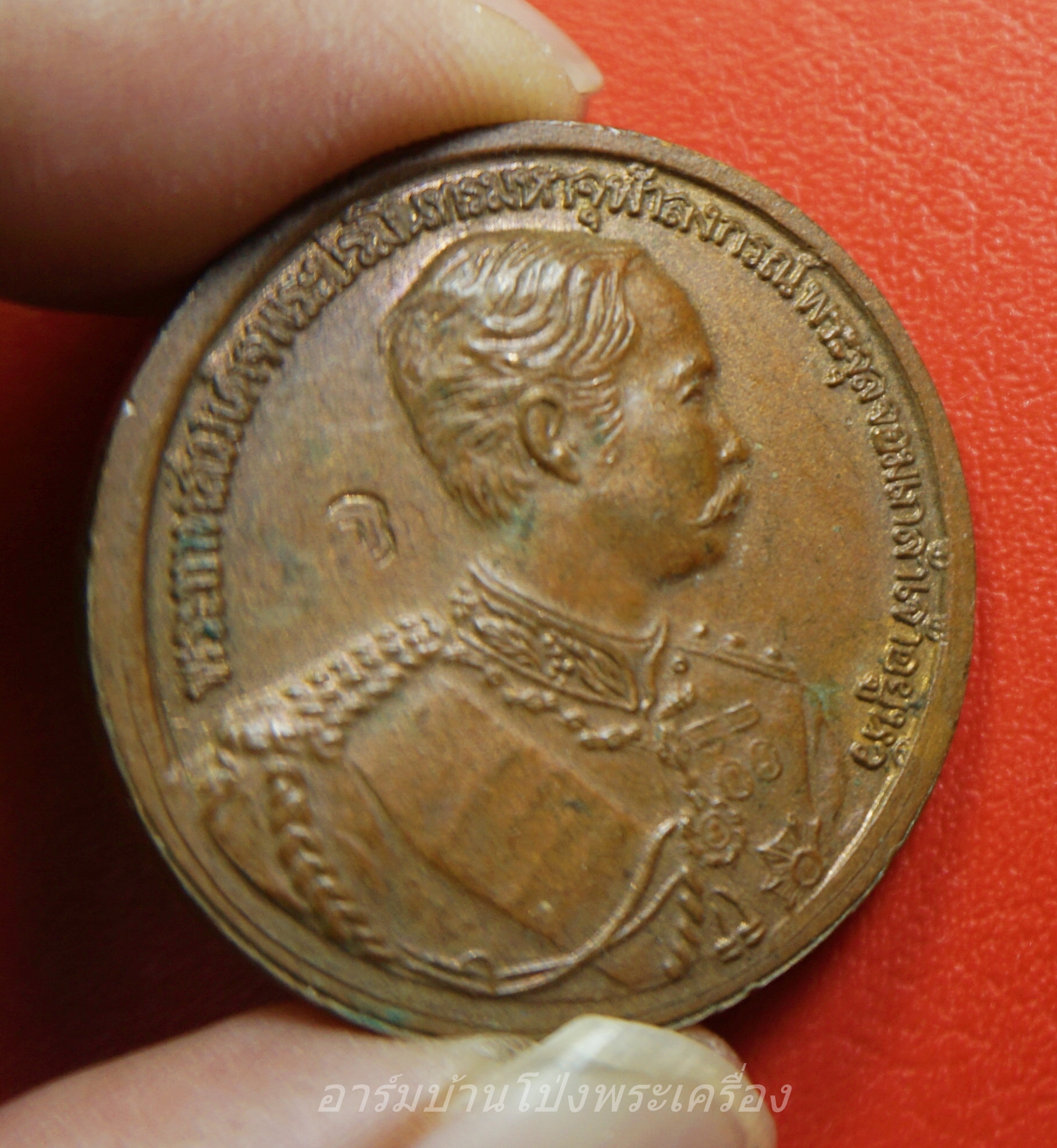 พระพุทธชินราช หลัง ร.๕ พิมพ์ใหญ่ หลวงพ่อแพ วัดพิกุลทอง จ.สิงห์บุรี ปลุกเสก ปี๒๕๓๕ เนื้อทองแดง(องค์ที่1)