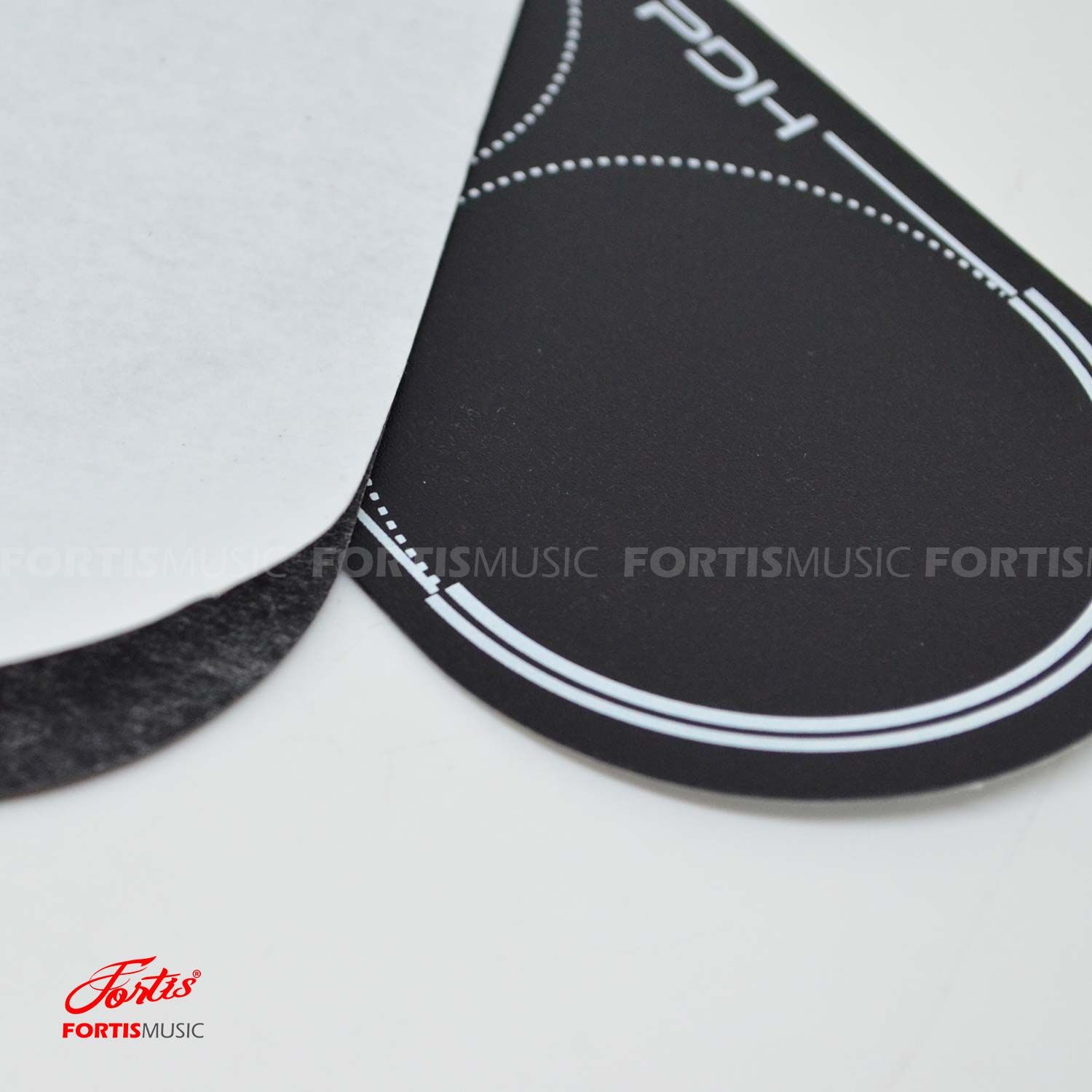 เป้าติดกระเดื่อง สำหรับกระเดื่องคู่ (2 ชิ้น/กล่อง) Double Pedal Kick Pad PDH-DOUBLE PAD PDH-02