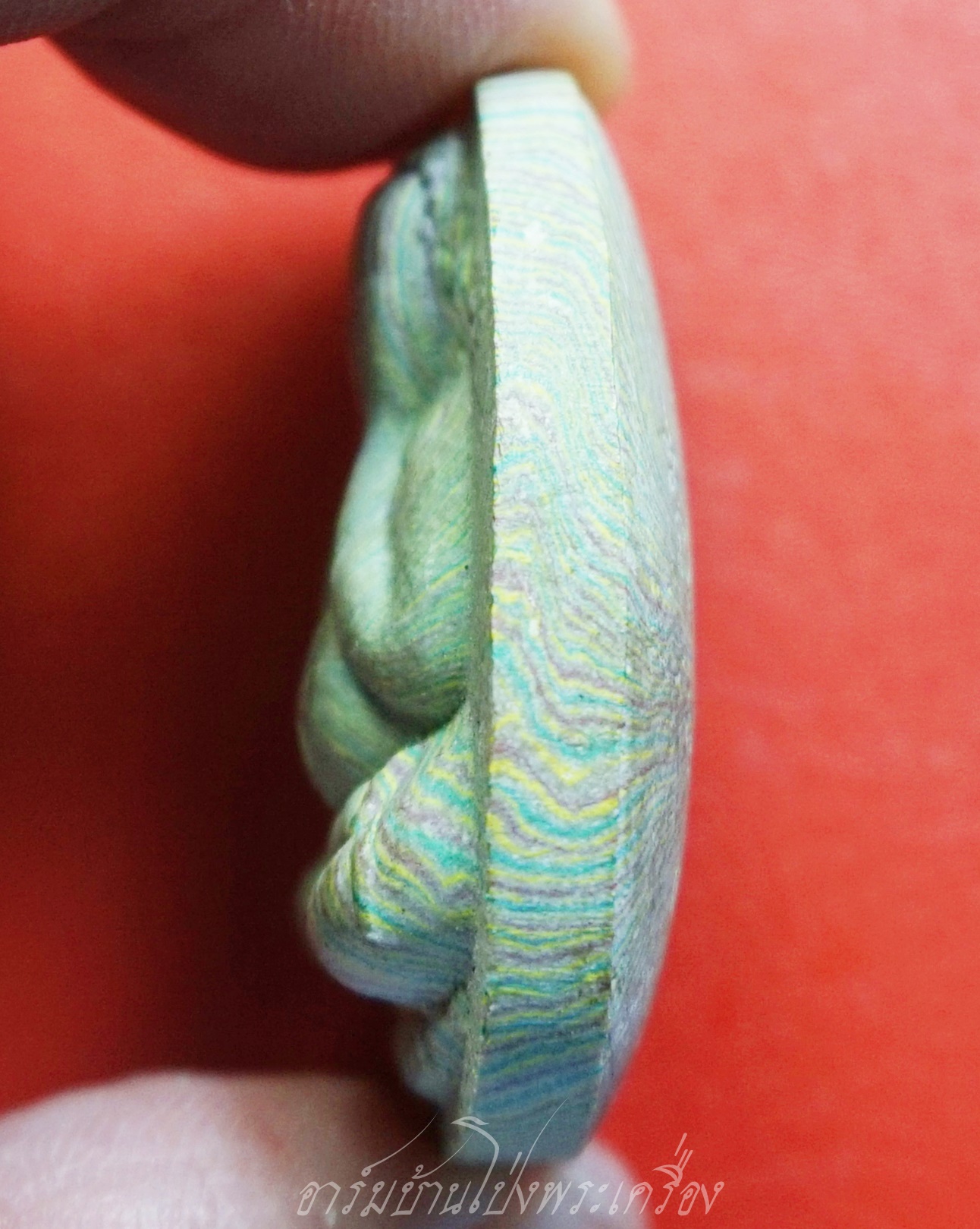 พระปิดตา สายรุ้ง พิมพ์จัมโบ้ หลวงพ่อแพ วัดพิกุลทอง ปี๒๕๓๙ อายุ๙๓ปี ฝังตะกรุดทองคำ มีซ่อม(องค์ที่1)