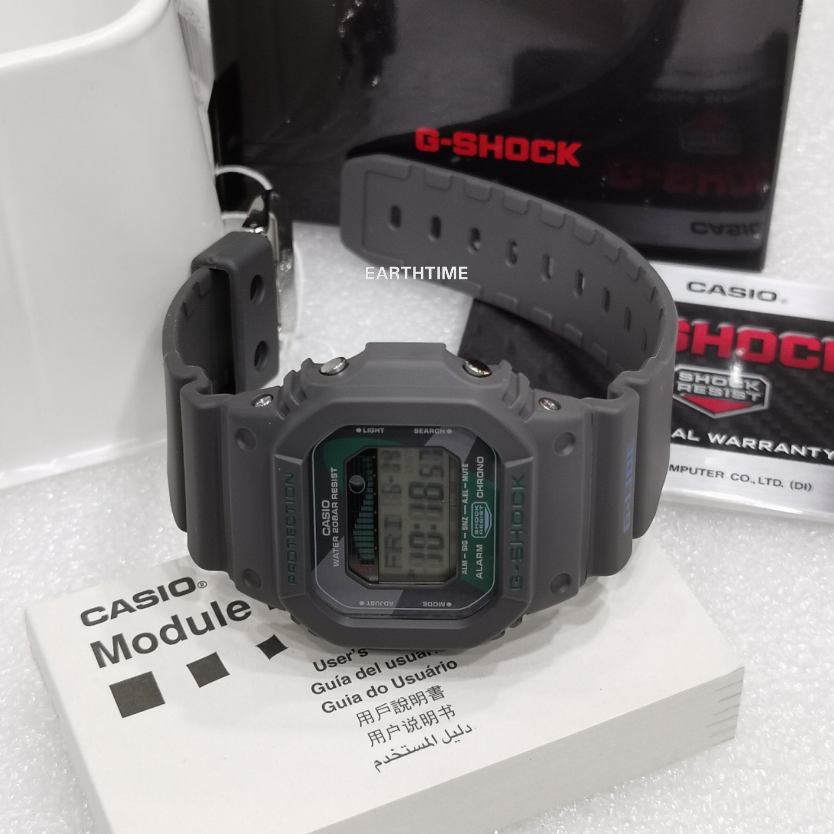 G-Shock G-LIDE Vintage Hawaii Surfing Series ของใหม่แท้100% รับประกัน 1 ปี GLX-5600VH-1DR