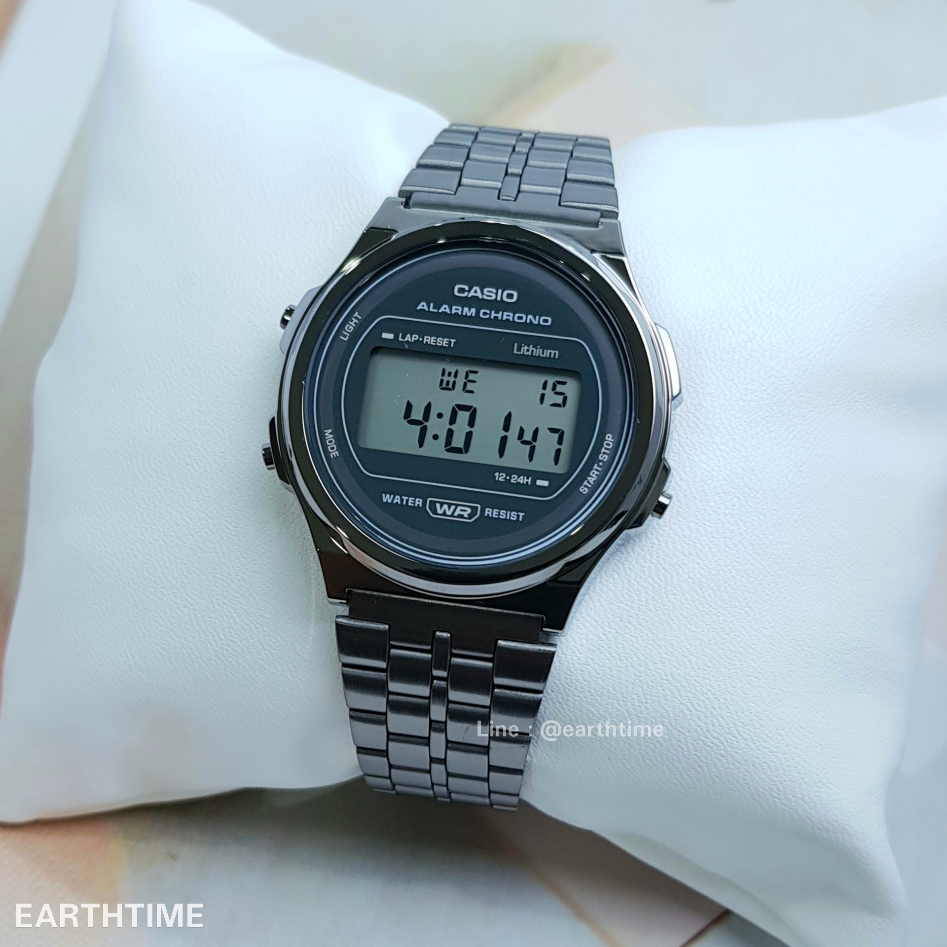 CASIO รุ่น A171WEGG-1A / DATA BANK DIGITAL