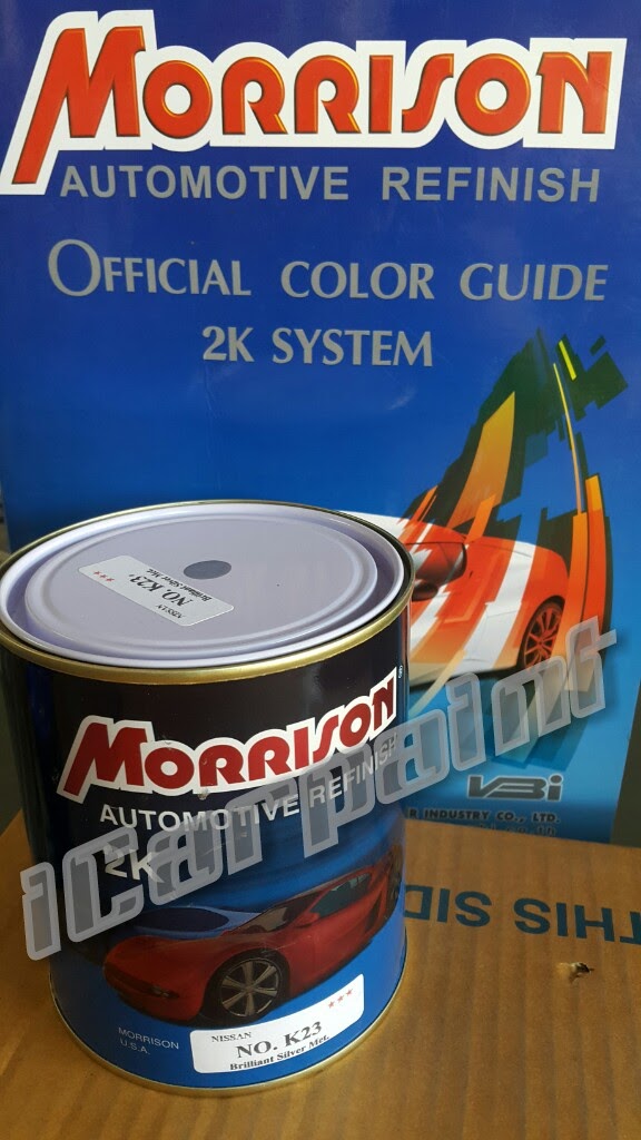 สีพ่นรถยนต์ 2K มอริสัน Nissan สีบรอนซ์ (K23)