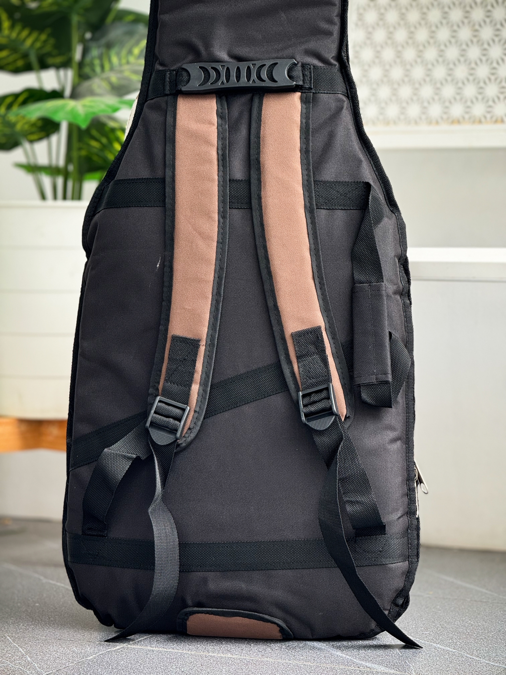 กระเป๋ากีต้าร์ไฟฟ้า Fortis บุฟองน้ำหนา 25 มิล ซอฟเคสกีต้าร์ไฟฟ้า กระเป๋าหน้าแบบถัก มีสะพายหลัง