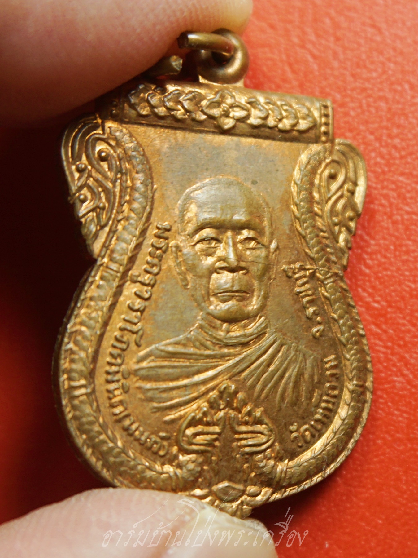 หลวงปู่นนท์ วัดเหนือวน รุ่นสี่ ปี๒๕๓๖ เนื้อทองแดงผิวไฟ(องค์ที่4)