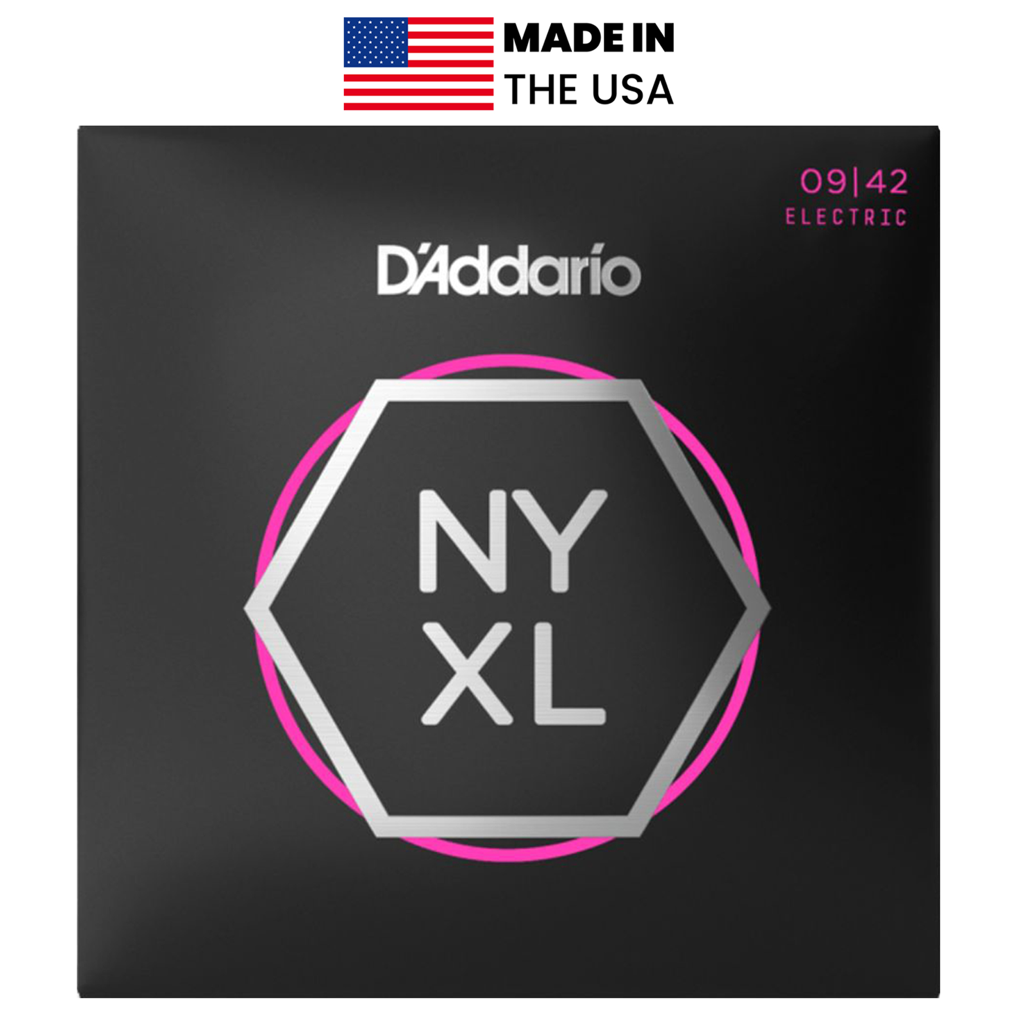 (USA.แท้100%✅) สายกีตาร์ไฟฟ้า D’Addario รุ่น NYXL 10-46 / 9-42 ซาวด์ไฟฟ้าพุ่งแรง ครบชุด 6 เส้น [ซื้อ3ชุด ฟรีผ้าเช็ด]