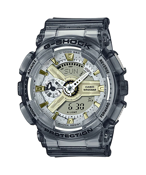G-Shock Mini GMA-S110GS-8A l Gold and Silver Skeleton S Series l ของใหม่แท้100%