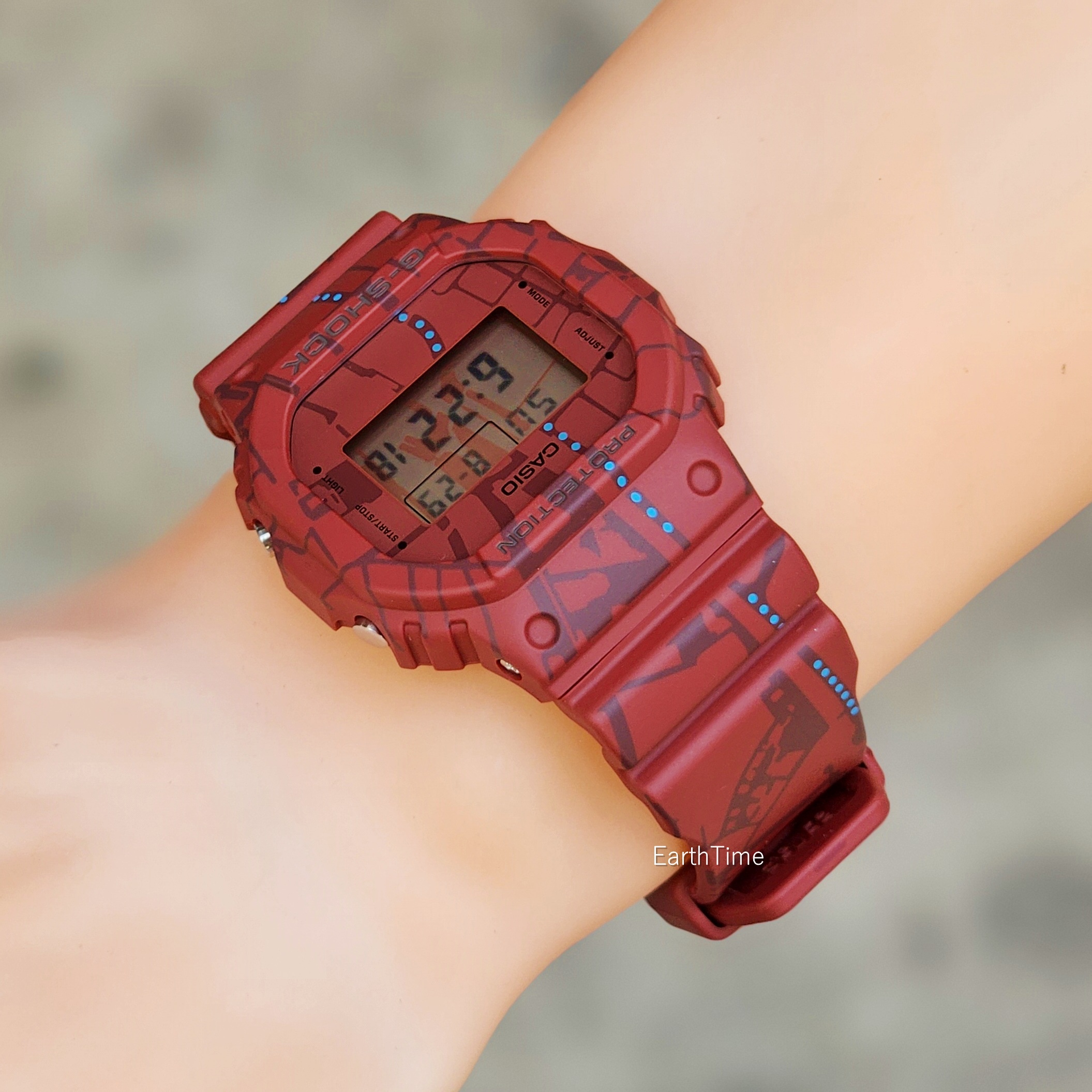 DW-5600SBY-4 l G-Shock Treasure Hunt Series with map of Shibuya l G-SHOCK