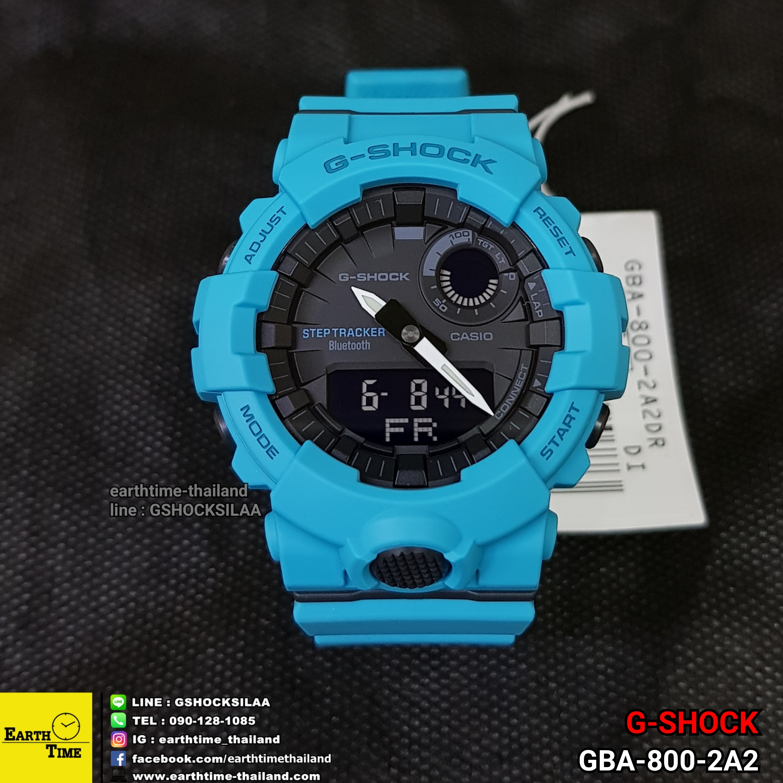 G-Shock Step Tracker and Bluetooth ของใหม่แท้100% รับประกัน 1 ปี รุ่น GBA-800-2A2DR