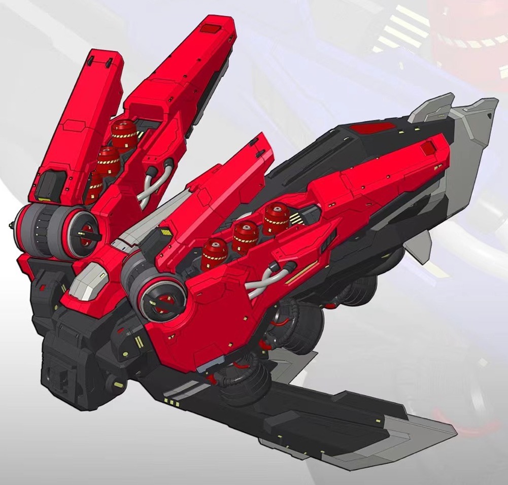 Preorder (HN model) Nuclear power pack for RG/Hg/MG