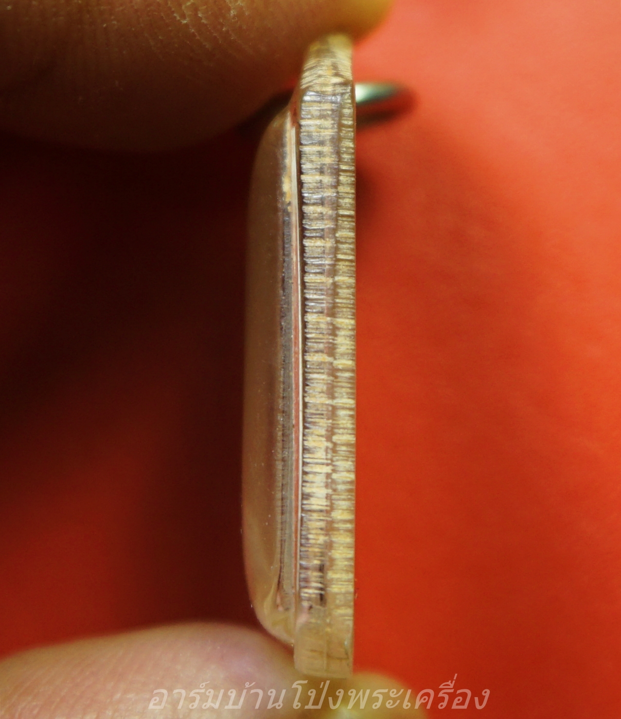 หลวงพ่อเม้ย วัดลาดเมธังกร รูปถ่ายหลังปั๊มตราวัด(องค์ที่1)