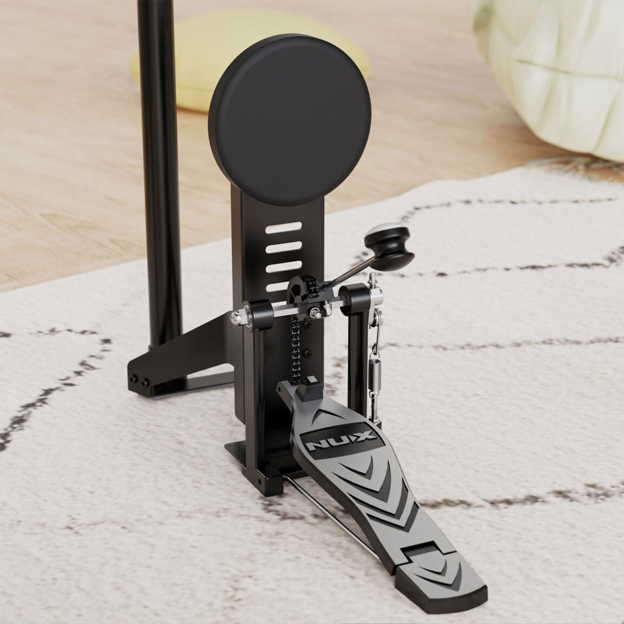 NUX กลองไฟฟ้า รุ่น DM-110 ฟีเจอร์การปรับแต่งครบครัน จอแสดงผล LED Segment ช่องต่อ USB: USB Audio, USB MIDI