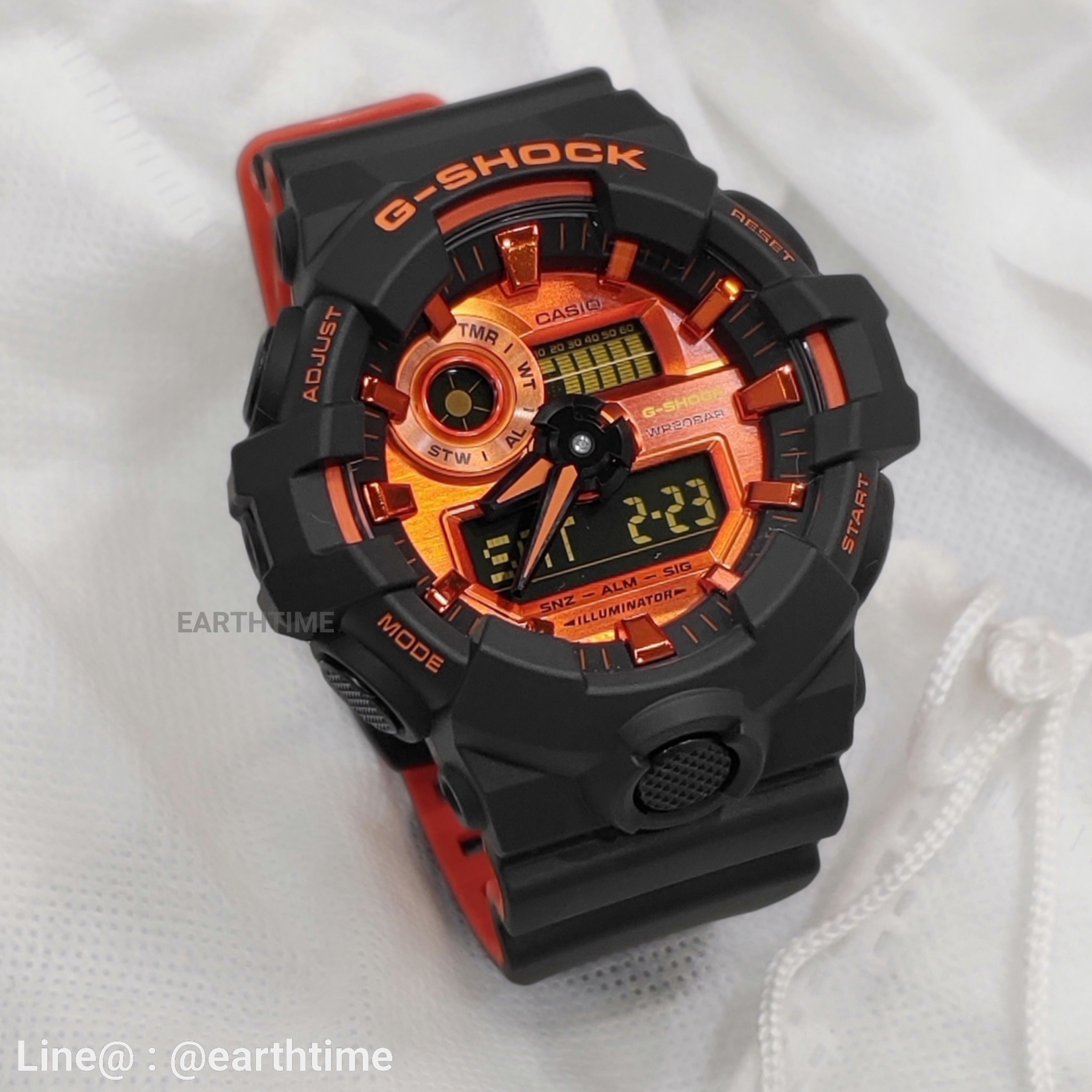 G-Shock GA-700 Series ของใหม่แท้100% รับประกัน 1 ปี รุ่น GA-700BR-1ADR