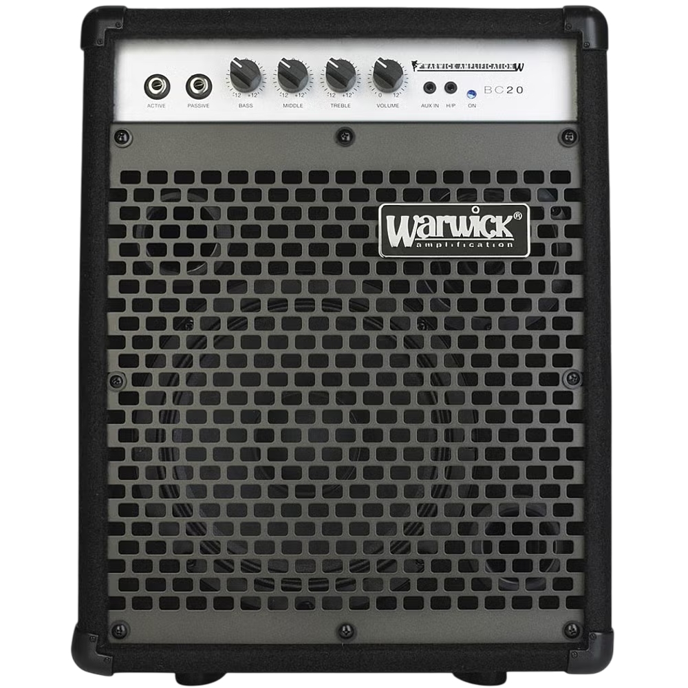 แอมป์เบส Warwick รุ่น BC20 ปรับได้ 3 ย่านเสียง ทุ้ม กลาง แหลม พร้อมช่อง AUX