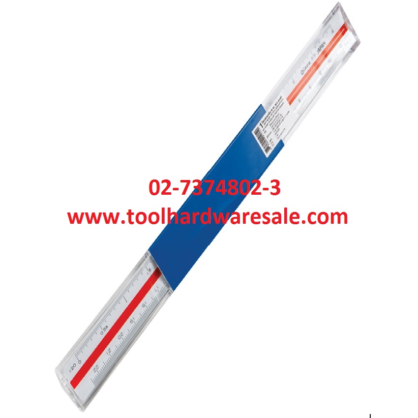 Scale ไม้สเกล บรรทัดสามเหลี่ยม 85บาท