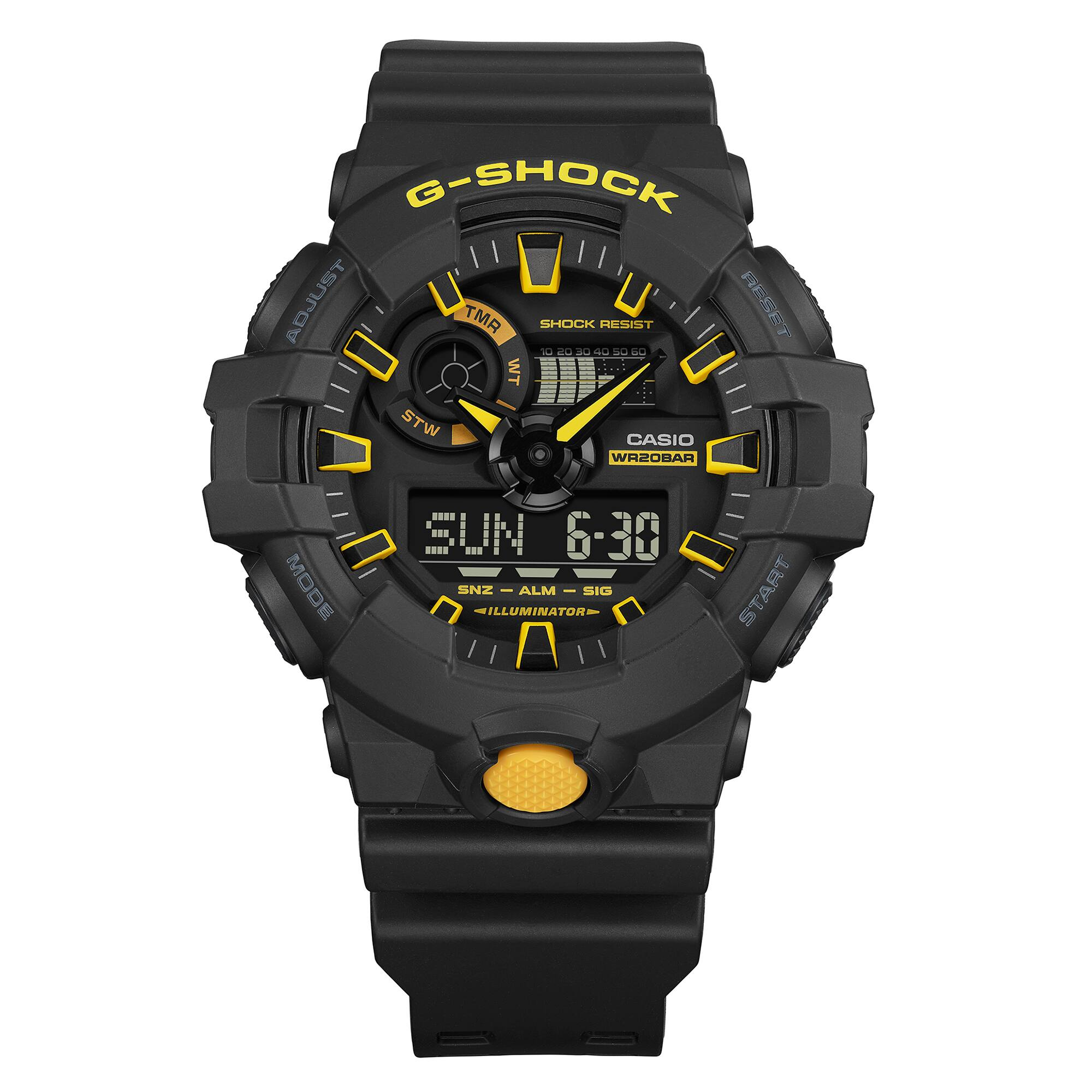 GA-700CY-1A l Caution Yellow Series l G-Shock