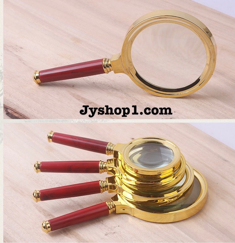 แว่นขยาย สีทอง วินเทจ ส่องพระ รุ่น FM พร้อมส่ง ราคาถูก