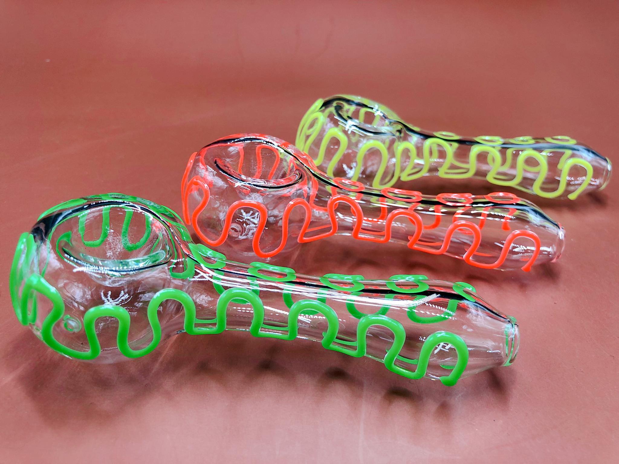 Neon Glass Pipe (5 Inch)