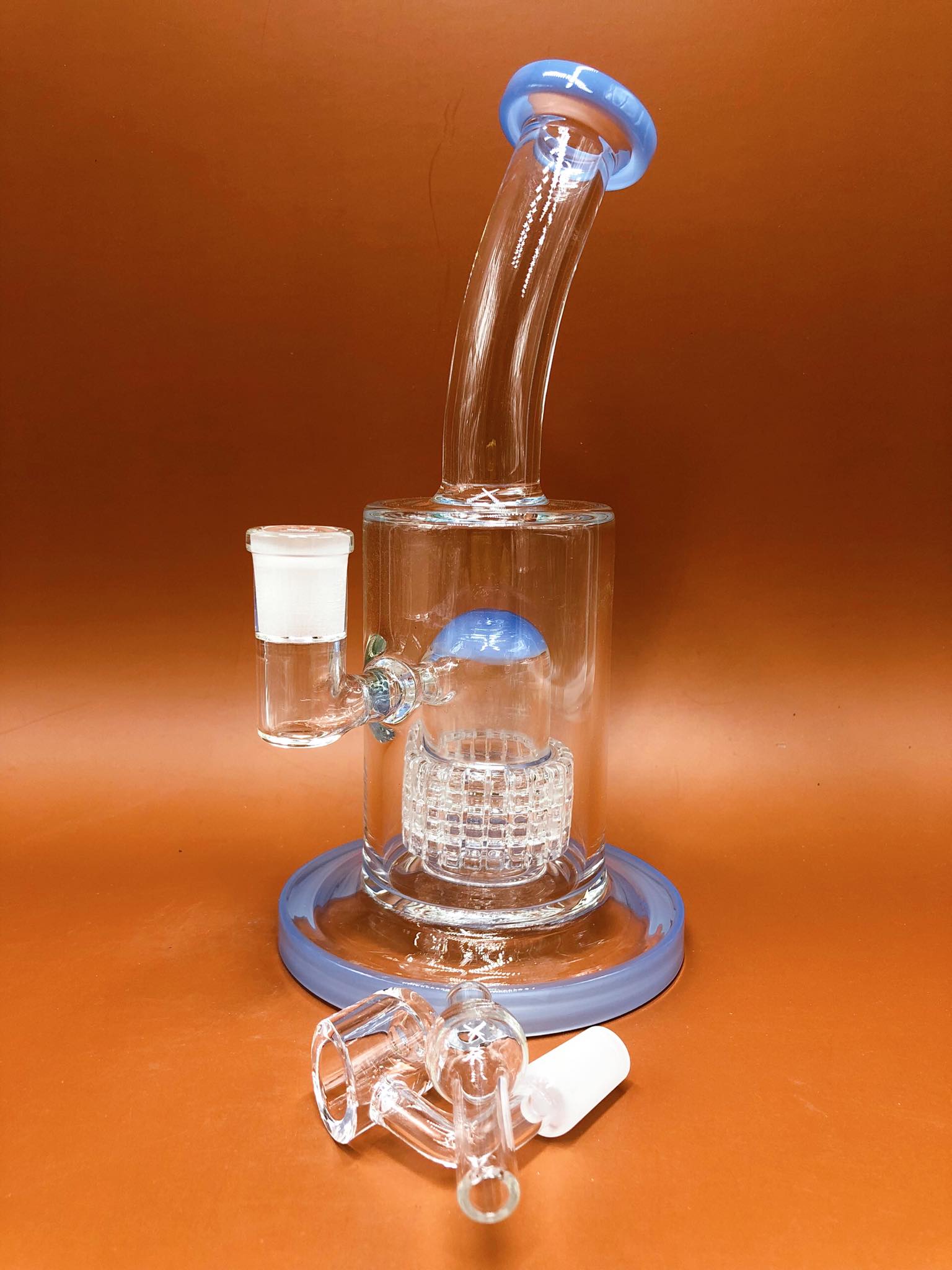 Big Grenade Glass Bong (Set Dab Bong)