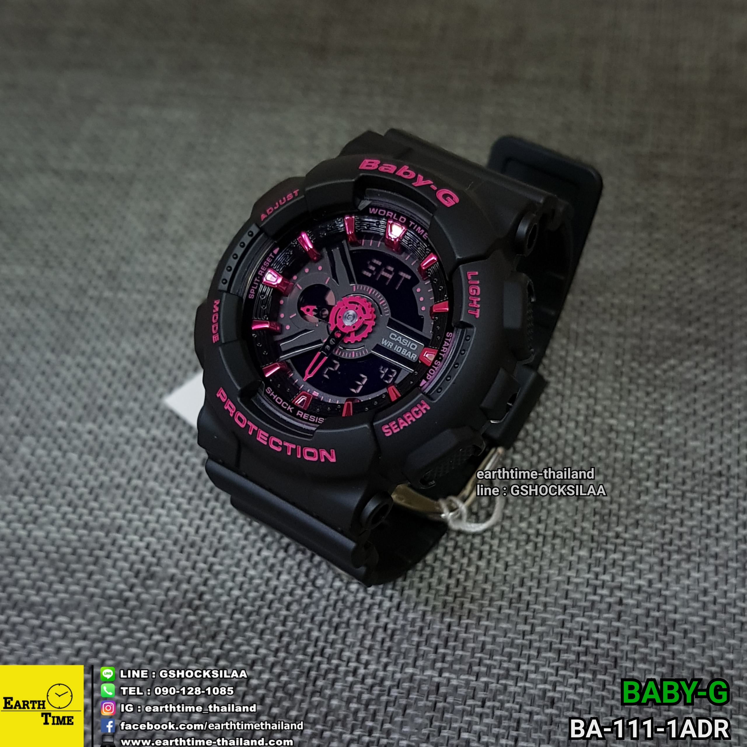 Baby-G ของใหม่แท้100% รับประกัน 1 ปี BA-111-1ADR