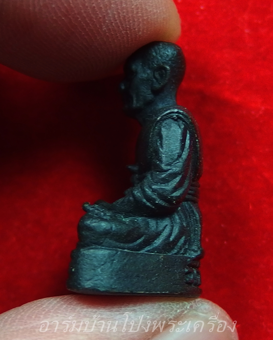 หลวงปู่กล่อม วัดขนอน รูปหล่อ ที่ระลึกบูรณะปฏิสังขรอุโบสถ ปี๒๕๔๐ ก้นอุดกริ่ง(องค์ที่2)