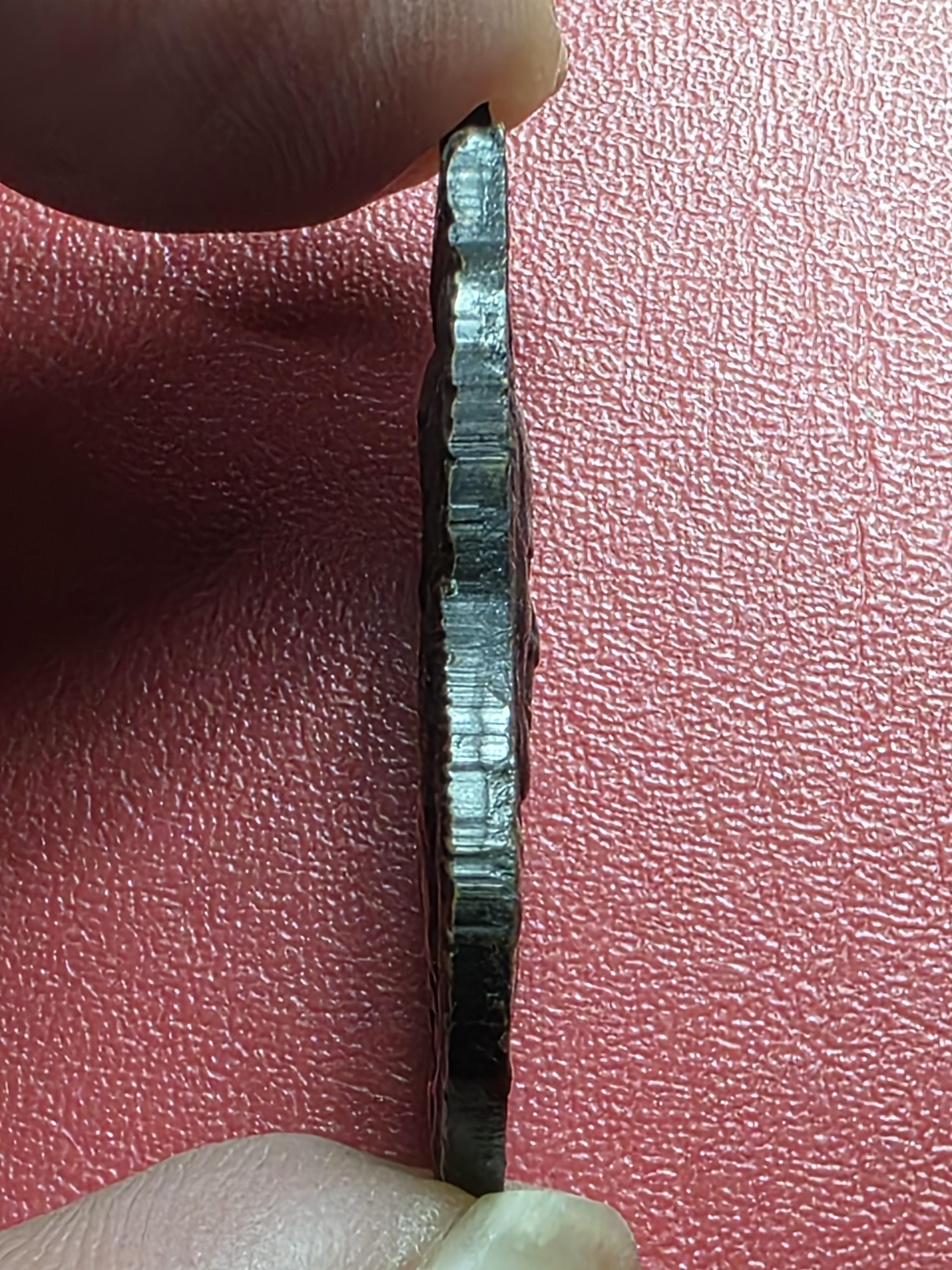 พระครูหัน วัดสระตะโก หลังหลวงพ่อขัน บล๊อกวงเดือน ส หางสั้นนิยม เนื้อทองแดง(องค์ที่2)