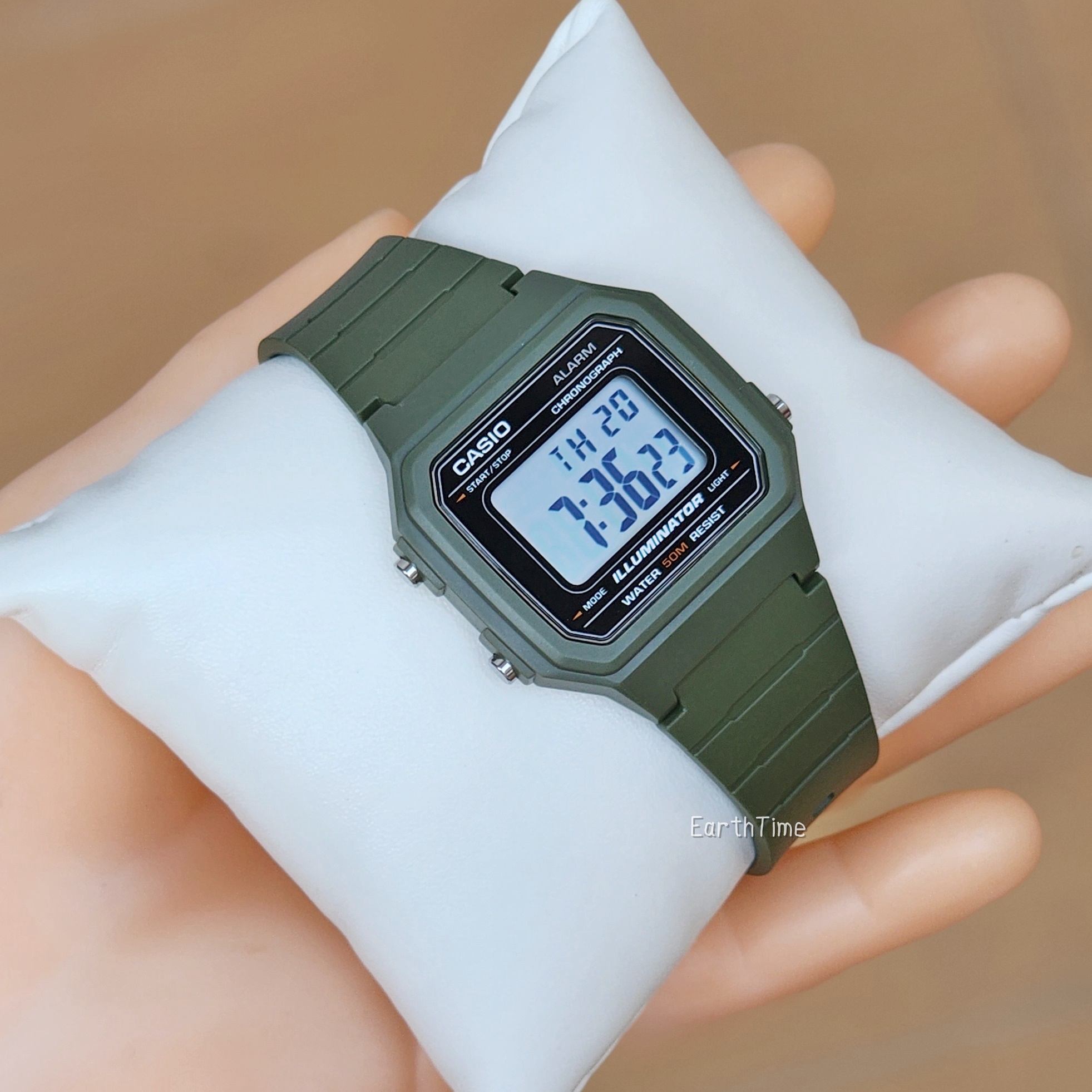W-217H-3AV l CASIO สายเรซิ่น