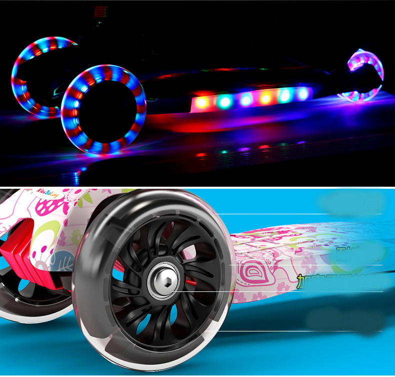 scooter สกู๊ตเตอร์ ขาไถ มีโช๊คหน้า