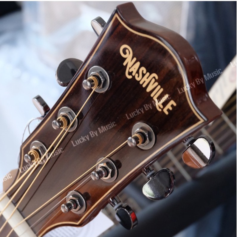 กีต้าร์โปร่งไฟฟ้า หน้าไม้แท้ Nashville L-T20S-41-EQ ขนาด 41 นิ้ว