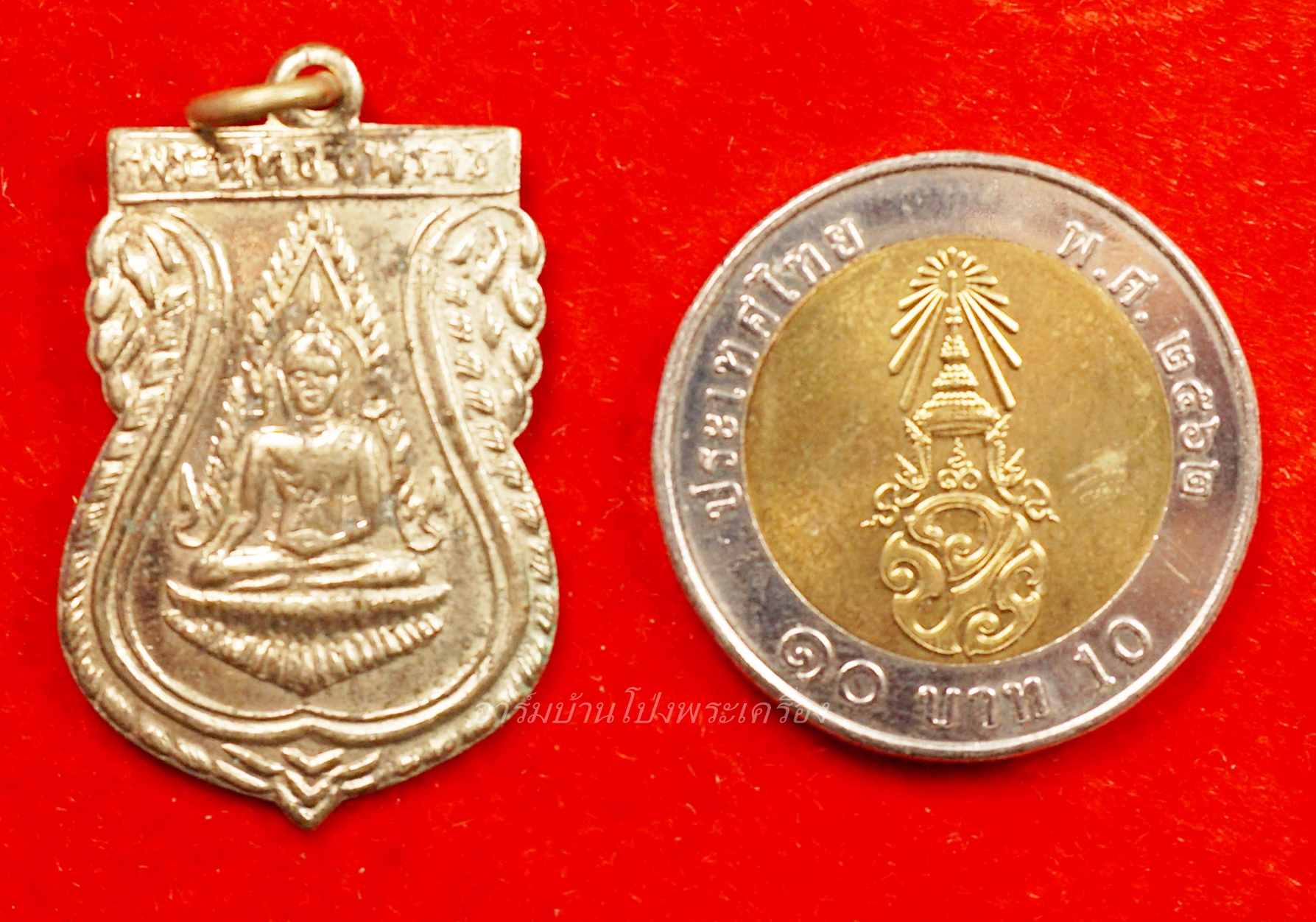 พระพุทธชินราช วัดหนองหิน ปี๒๕๑๐ เนื้ออัลปาก้า(องค์ที่2)