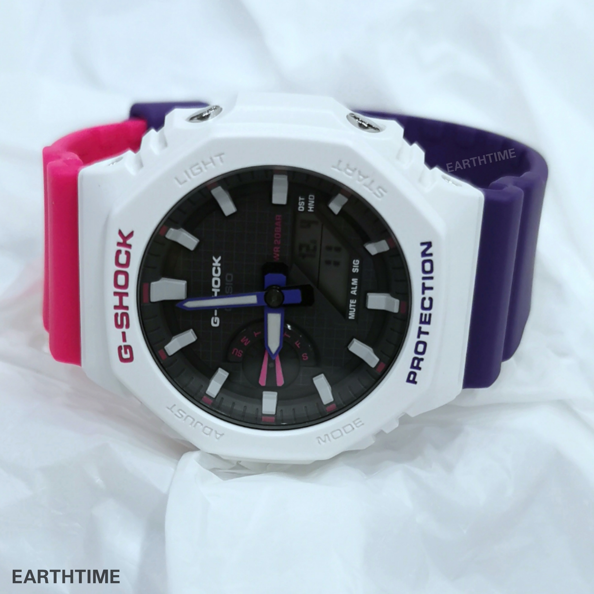 G-Shock Purple-Pink Throwback 1990s Series ของใหม่แท้100% GA-2100THB-7A