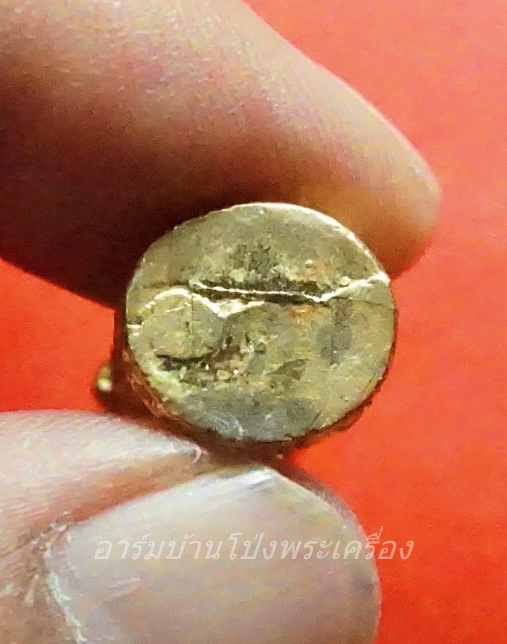 หลวงพ่อสมพงษ์ วัดใหม่ปิ่นเกลียว รูปหล่อชูชก เพิ่มพูนทรัพย์ เนื้อฝาบาตร(องค์ที่1)