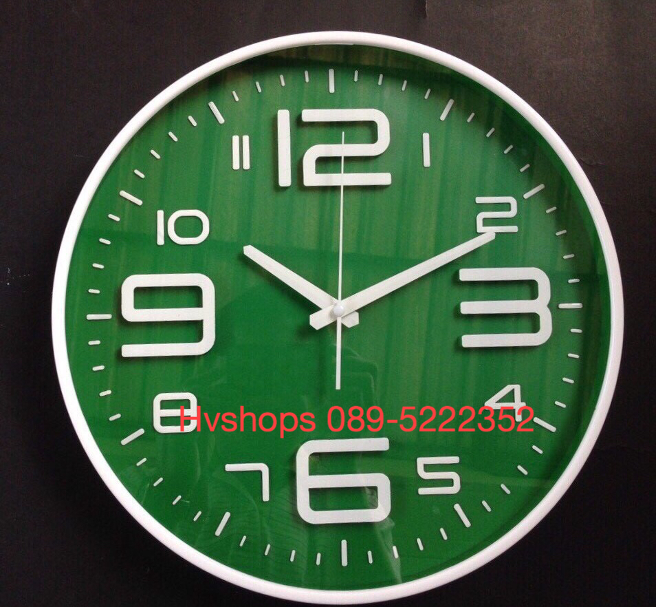 นาฬิกาติดผนัง Good รหัส 09529 สี เขียวเข้ม