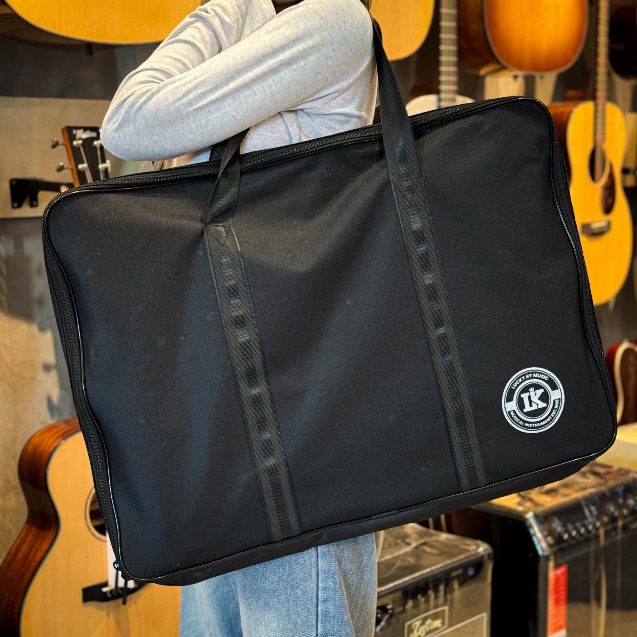 Lucky เบลไลล่า 27 คีย์ เบลไลลา (Bell lyra) พร้อม กระเป๋า สายสะพายหนัง ไม้ตี ครบชุดพร้อมใช้งาน