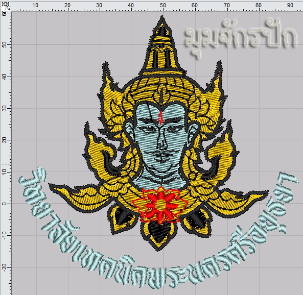 ลายปักพระวิษณุกรรม