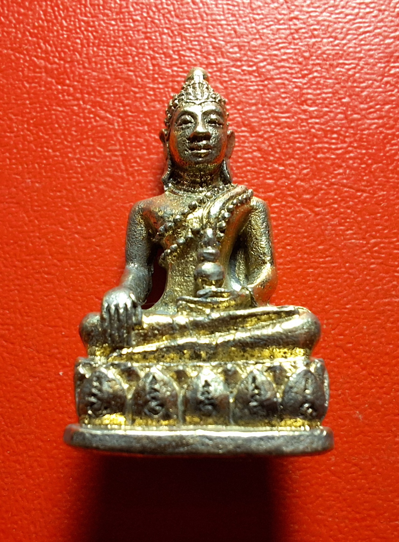 หลวงพ่อใหญ่ วัดหนองลี รูปหล่อ เนื้ออัลปาก้า(องค์ที่1)