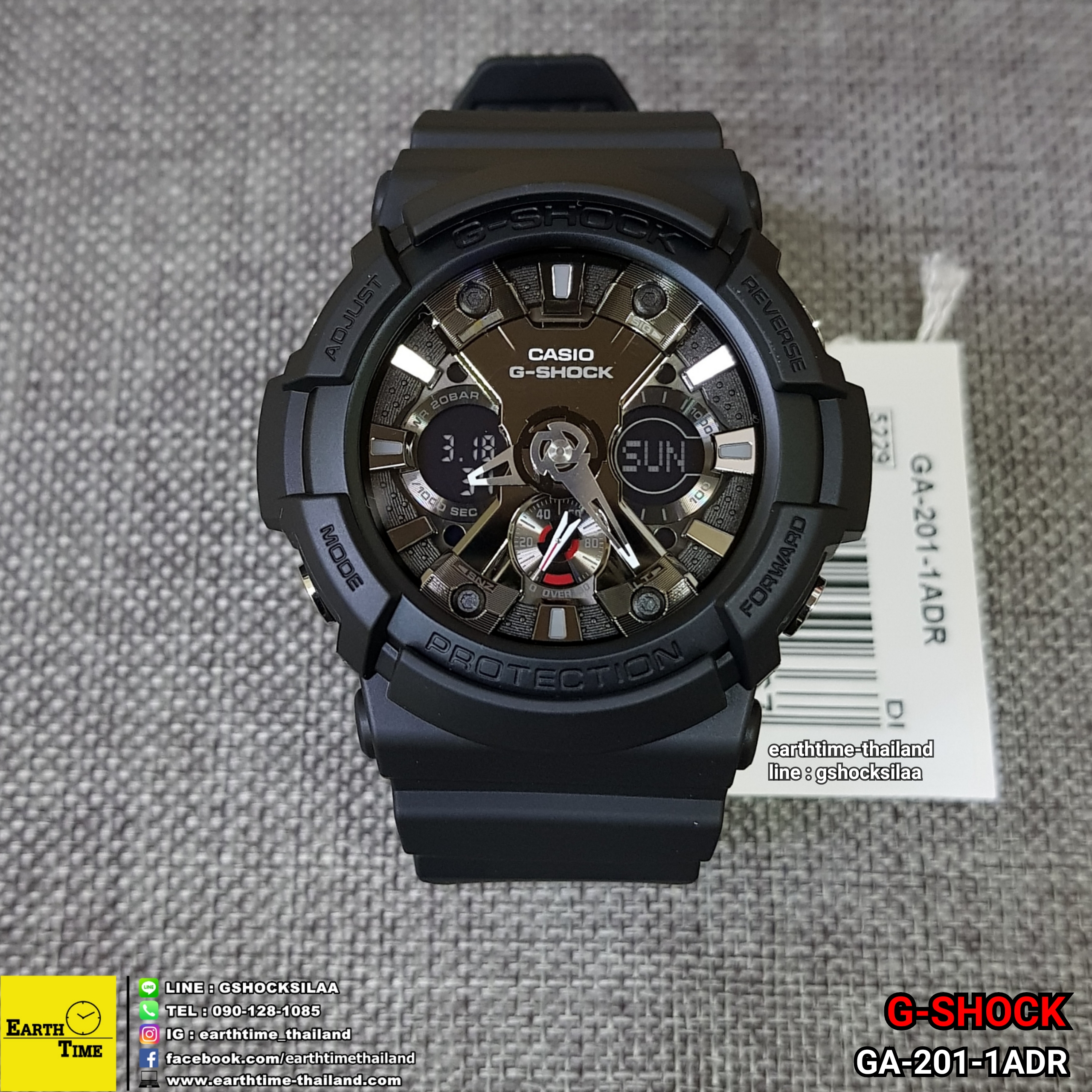 G-Shock ของใหม่แท้100% รับประกัน 1 ปี GA-201-1ADR