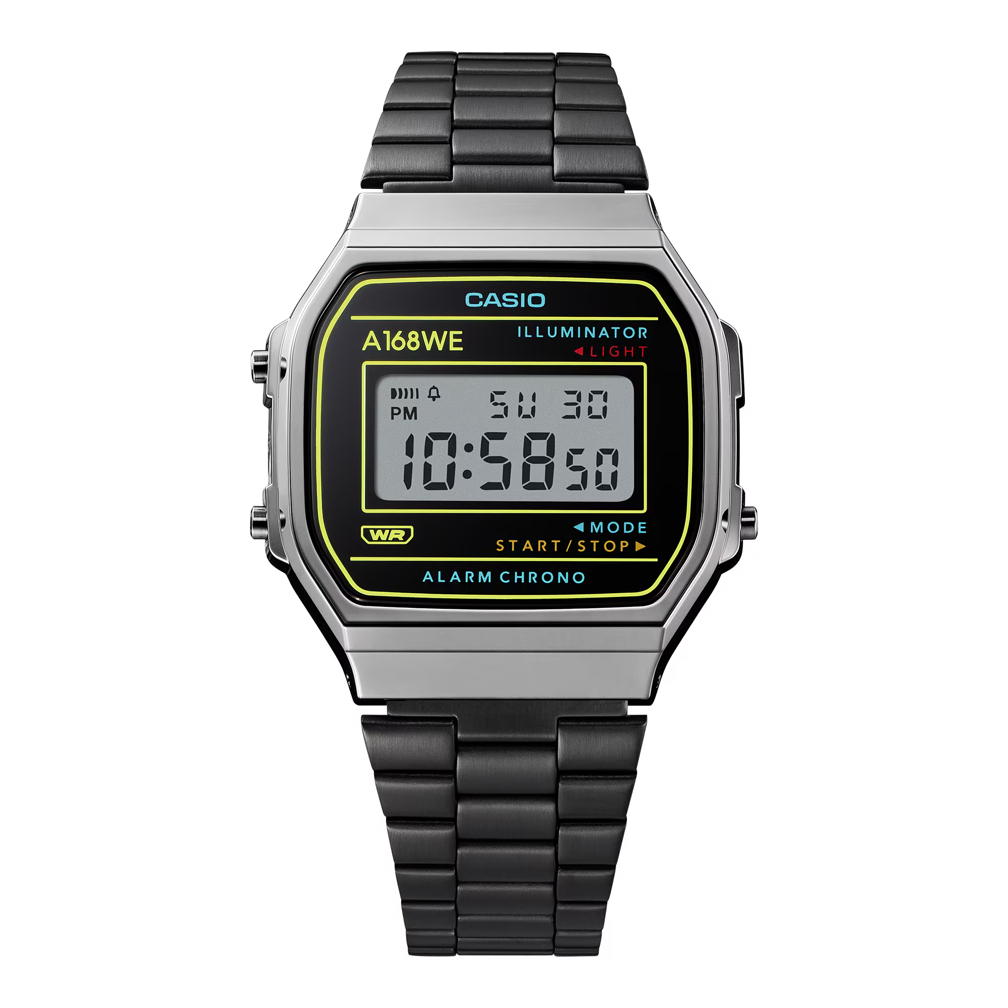 A168WEHB-1A l CASIO DATA BANK DIGITAL