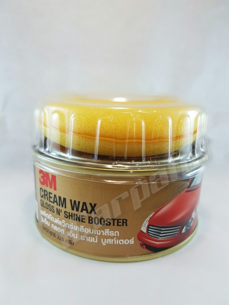 ครีมเคลือบเงาสีรถ 3M Cream Wax