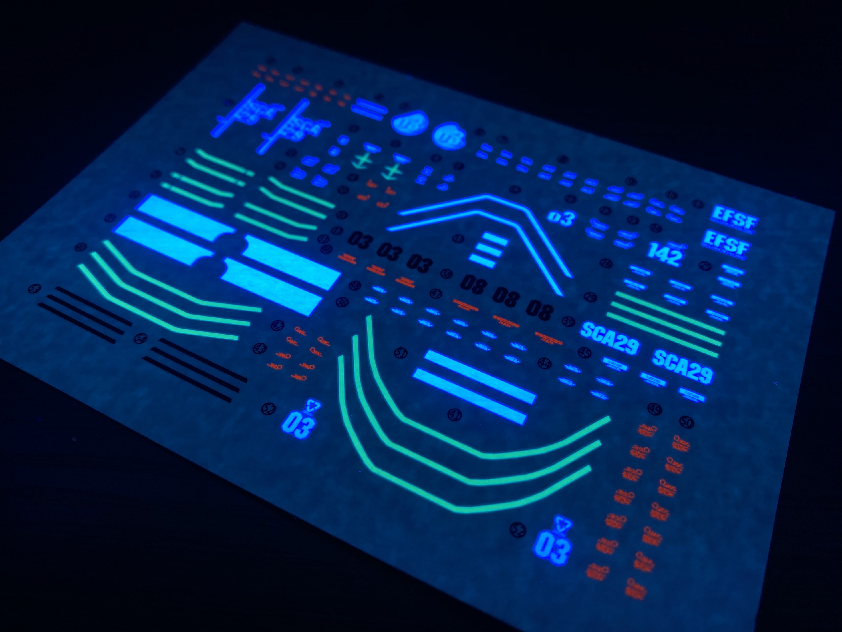 159 Water Decal HG1/144 GM Cannon Rocket Bazooka ยี่ห่อ XY-model (สินค้าเหลือ1 แผ่น สั่งซื้อแล้วรอทางร้านติดต่อกลับ)