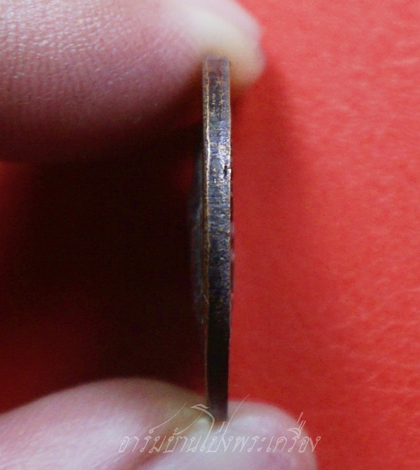 หลวงพ่อวิรัช วัดดีบอน ท้าวเวสสุวรรณ ตอกโค้ต เนื้อทองแดงรมดำ(องค์ที่3)