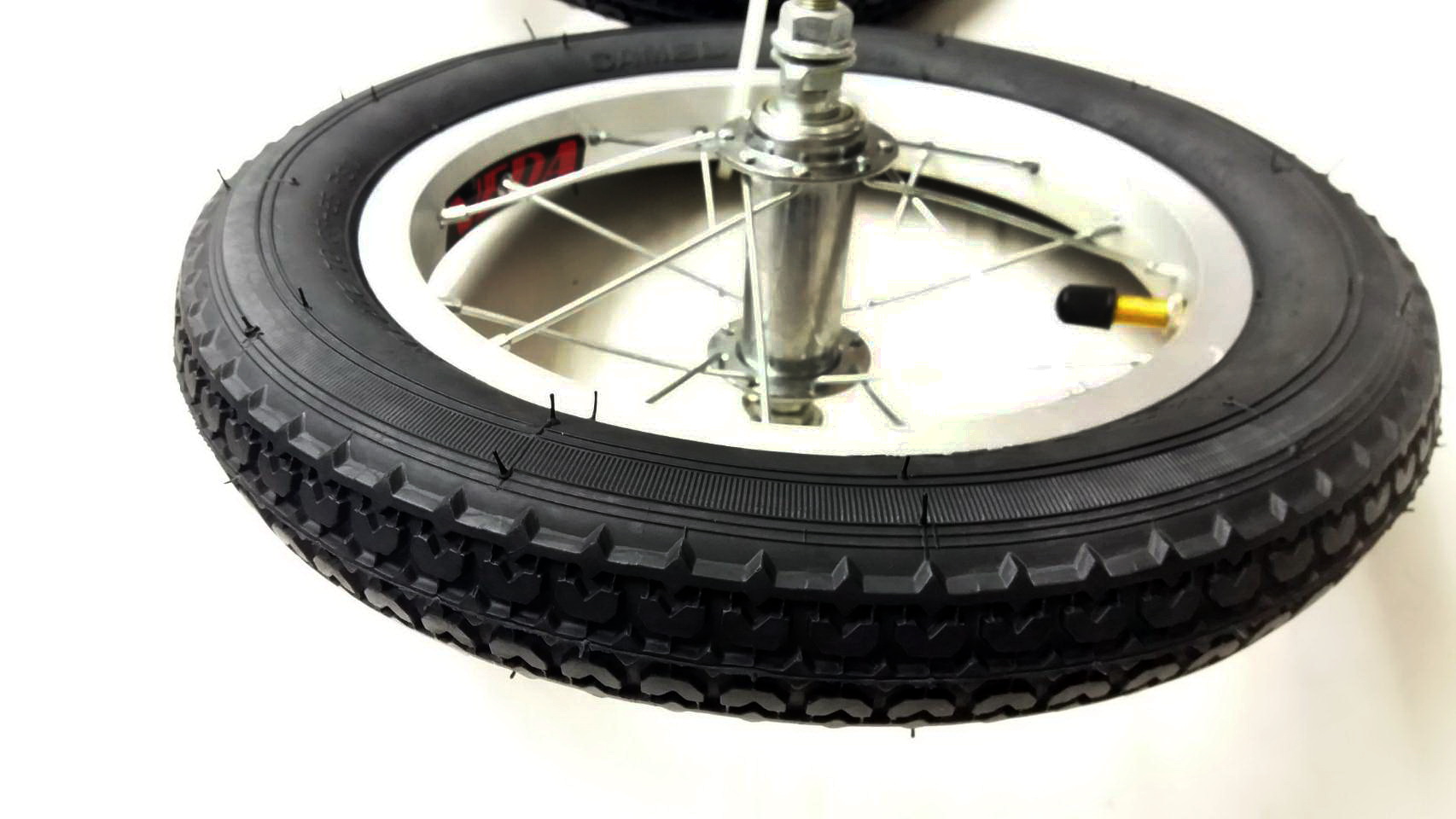 วงล้อรถเด็ก 12นิ้ว ขอบอลู ล้อหลัง