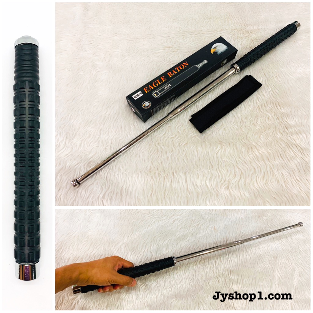 ดิ้ว Eagle Baton สีเงิน