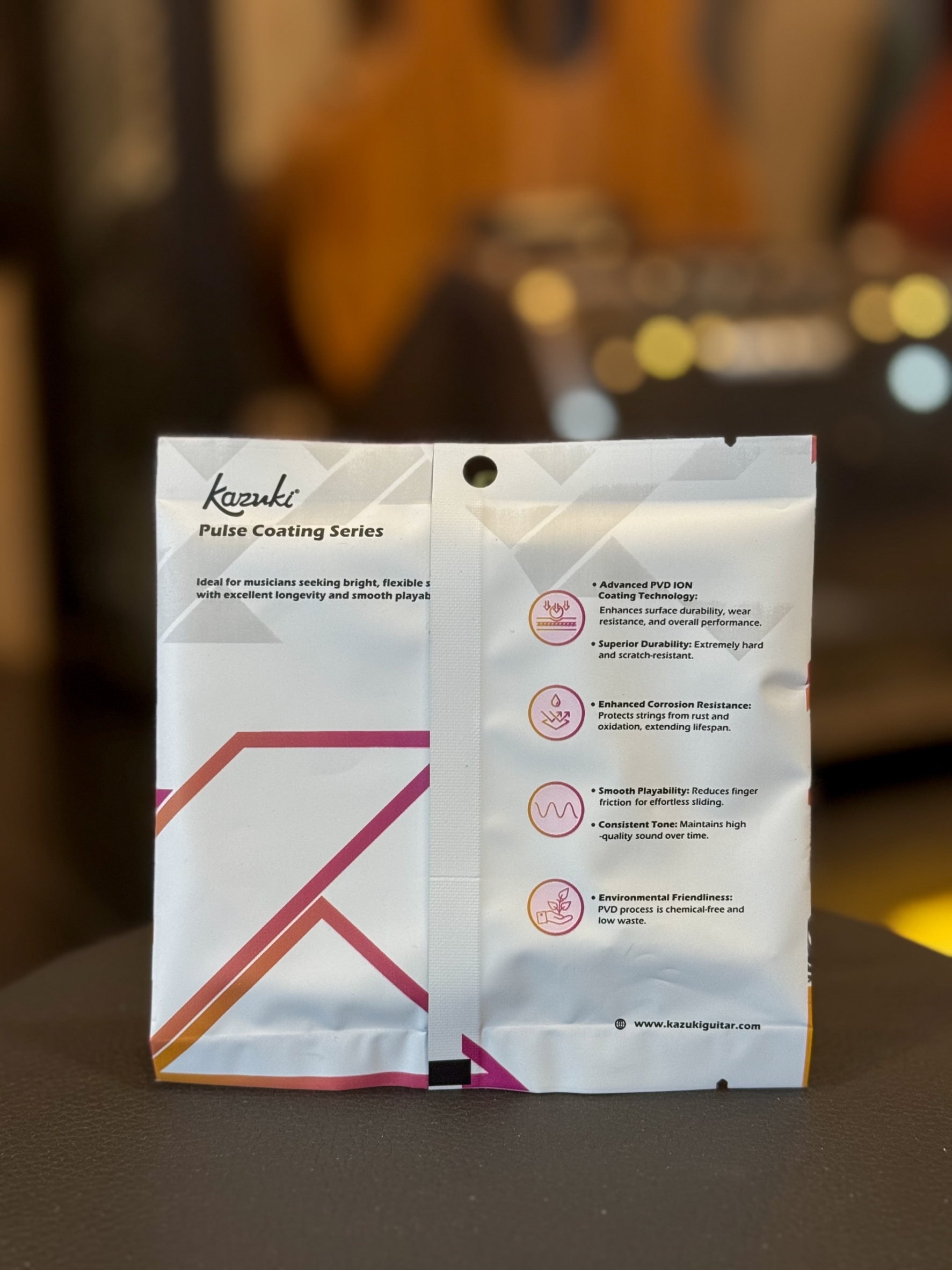 สายกีตาร์ไฟฟ้า Kazuki Pulse Coating Series PC 1046 เบอร์ 10-46 Electric String