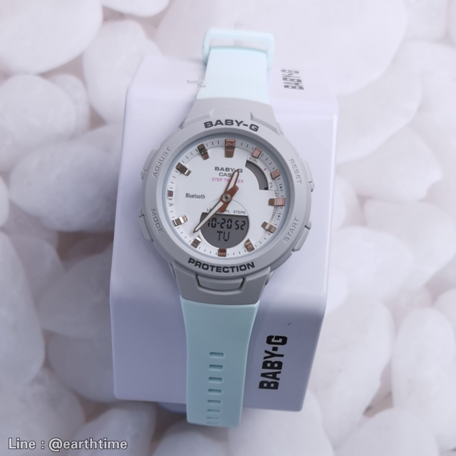 Baby-G Step Tracker and Bluetooth ของใหม่แท้100% รุ่น BSA-B100MC-8A