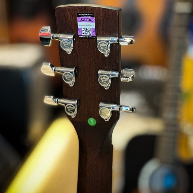 กีต้าร์โปร่ง Saga รุ่น SF-700R ขนาด 41 นิ้ว หน้าไม้แท้ พร้อมของแถมสุดคุ้ม ทัชชิ่งจับง่าย สบายมือ