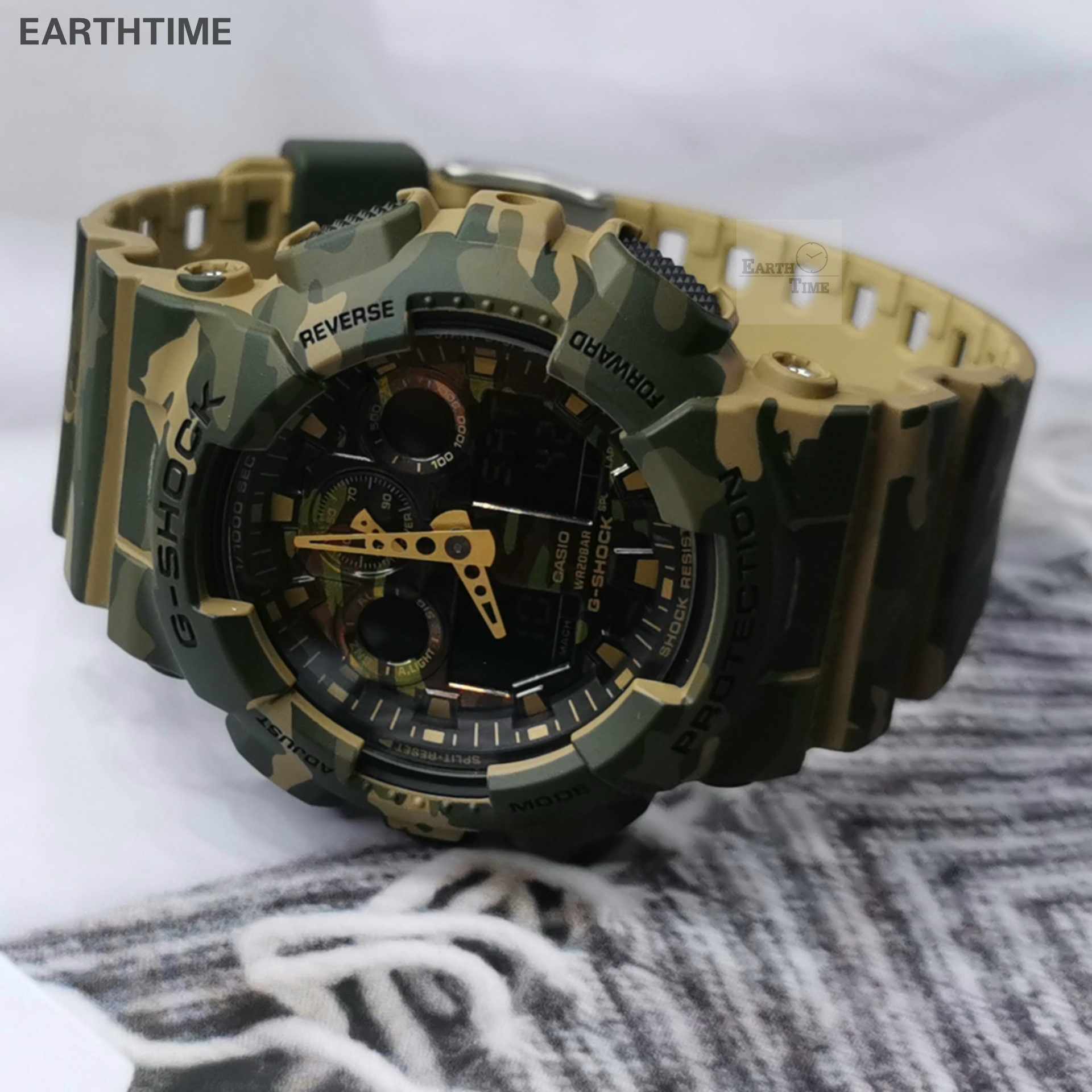 G-Shock ของใหม่แท้100% รับประกัน 1 ปี GA-100CM-5ADR